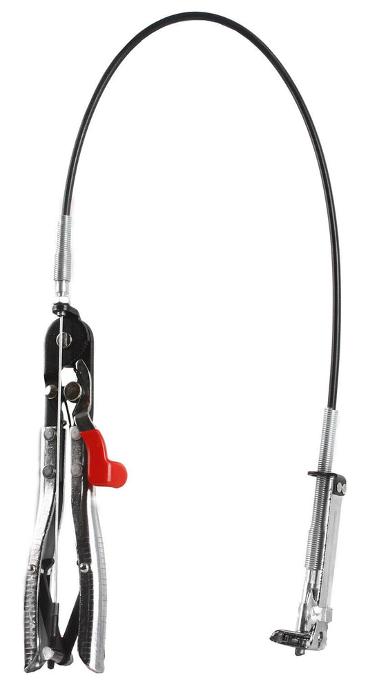 Pinza per fascette flessibile lunga con prolunga 655 mm tubi manicotti auto