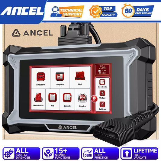 Scanner diagnostico ancel ds200 – diagnosi completa auto con 15+ reset, wi-fi e aggiornamenti gratuiti