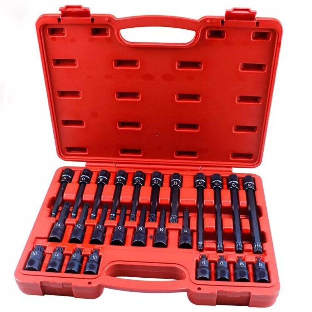 Set 26 chiavi a bussola inserti 1/2" modello m , t o h