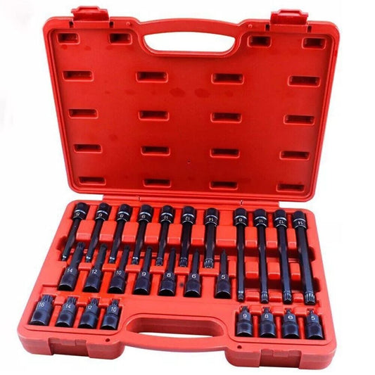Set 26 chiavi a bussola inserti 1/2" modello m , t o h