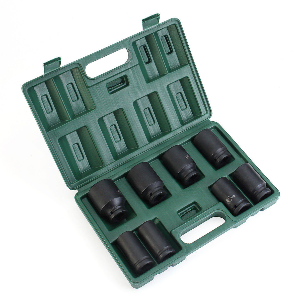 Set bussole 3/4 lunghe 21/41mm - 8pz - impatto utensili ad aria