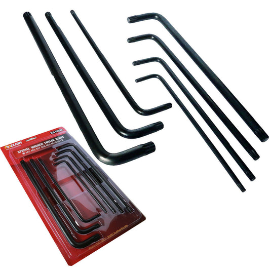 Set chiavi xzn millerighe a l spline extra lunghe m5 m6 m7 m8 m9 m10 m12