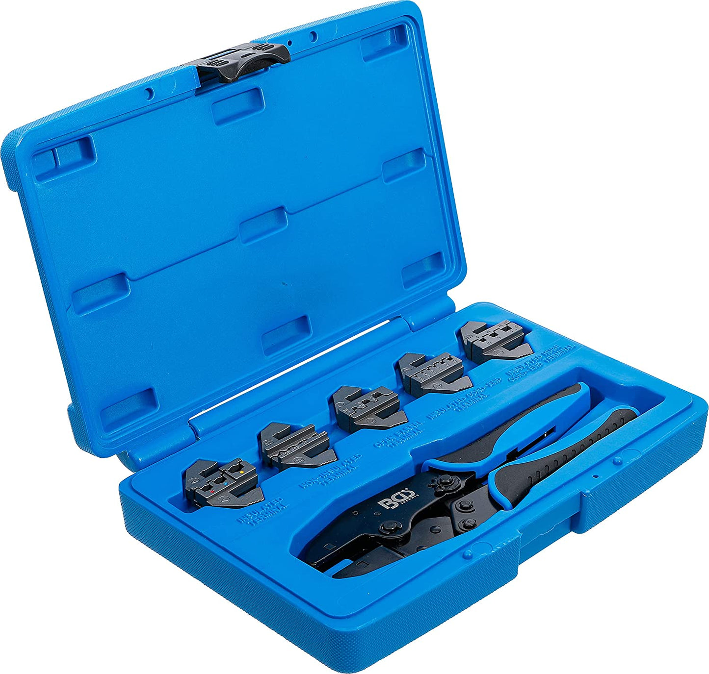 Set crimpatrice con 5 teste