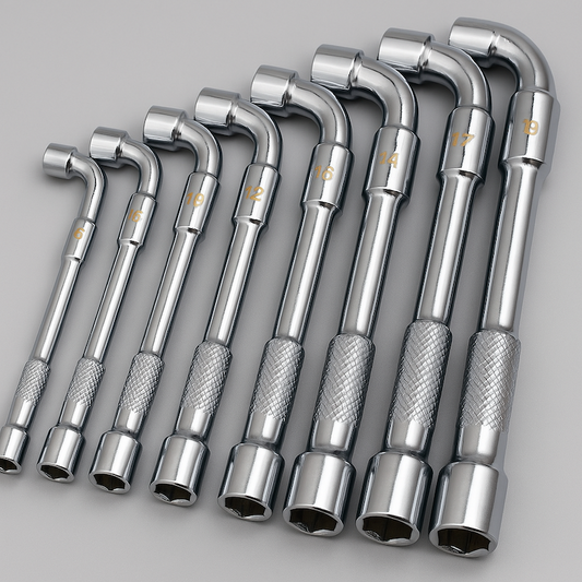 Set di chiavi a pipa 8 pezzi – robuste, precise e pronte per l’officina