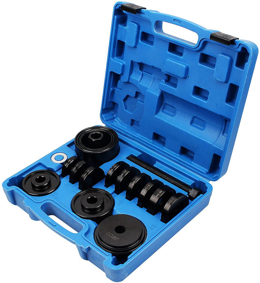 Set di strumenti estrattori per cuscinetto ruota boccole estrattori per attrezzi pressa 24 pezzi 55-88 mm