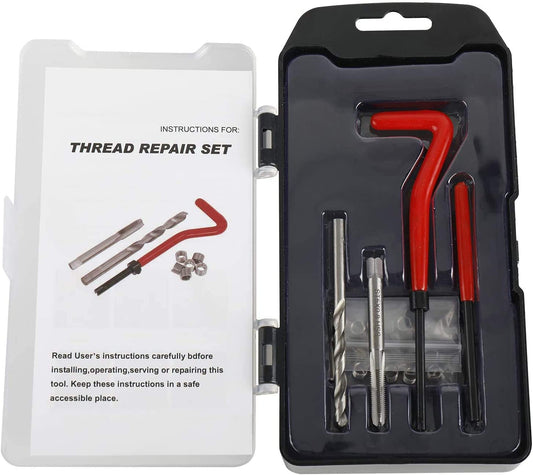 Set di riparazione filettatura m5 x 0,8 mm x 1d, 30 pezzi