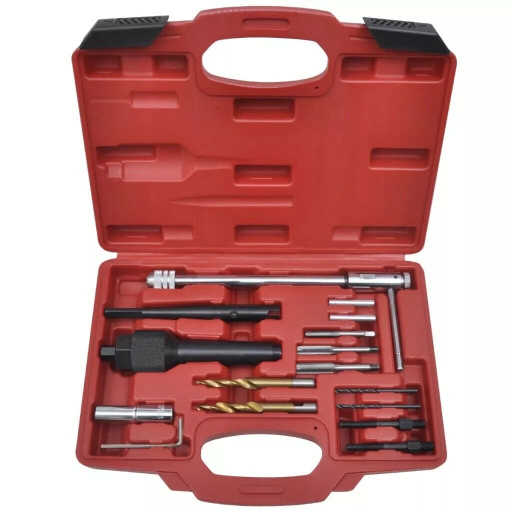 Set rimozione candele candelette 16 pezzi utensili estrazione candele auto