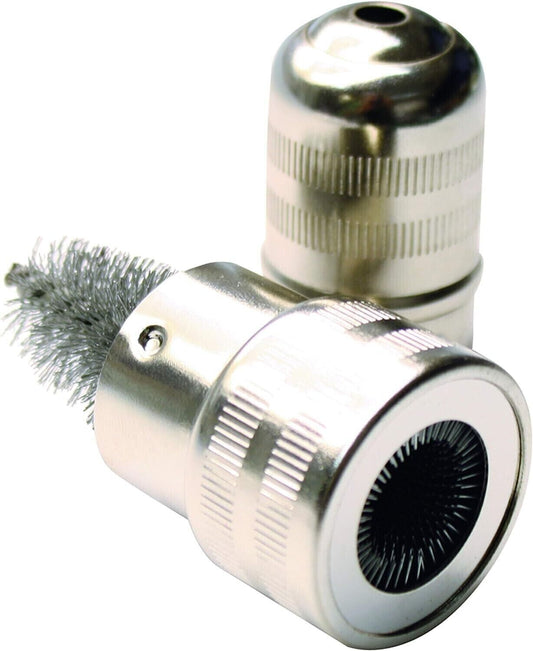 Spazzola contatti elettrici batteria pulitori terminali batteria auto
