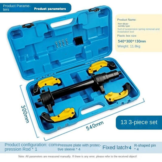 Strumento rimozione compressore molla ammortizzatore auto 13 pezzi