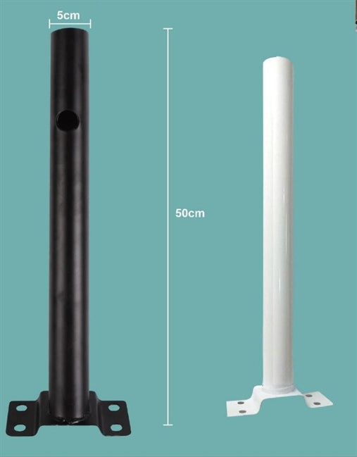 Supporto in ferro resistente per lampada stradali