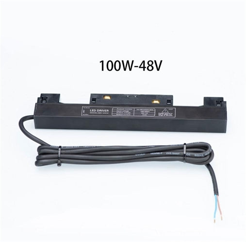 Trasformatore led 100w 48v dc 2.1a per corpi illuminanti binario magnetico