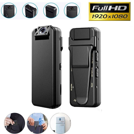 Telecamera spia infrarossi bodycam visione notturna auto microcamera mini