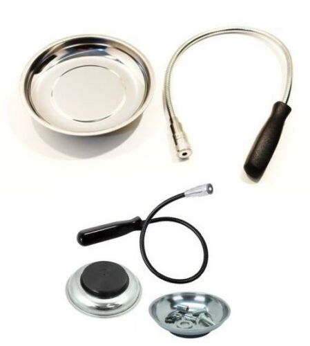 Vaschetta vassoio piatto magnetico porta minuterie viti e bulloni tondo 150 mm