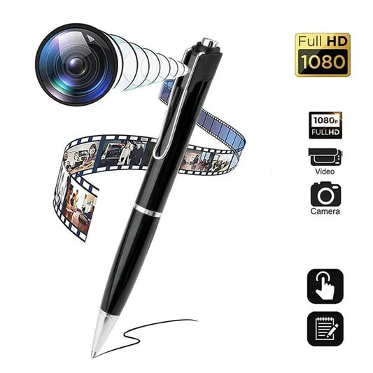 Penna Mini Camera HD 1080P – Registrazione Audio/Video Discreta e Portatile | Telecamera Spia Penna