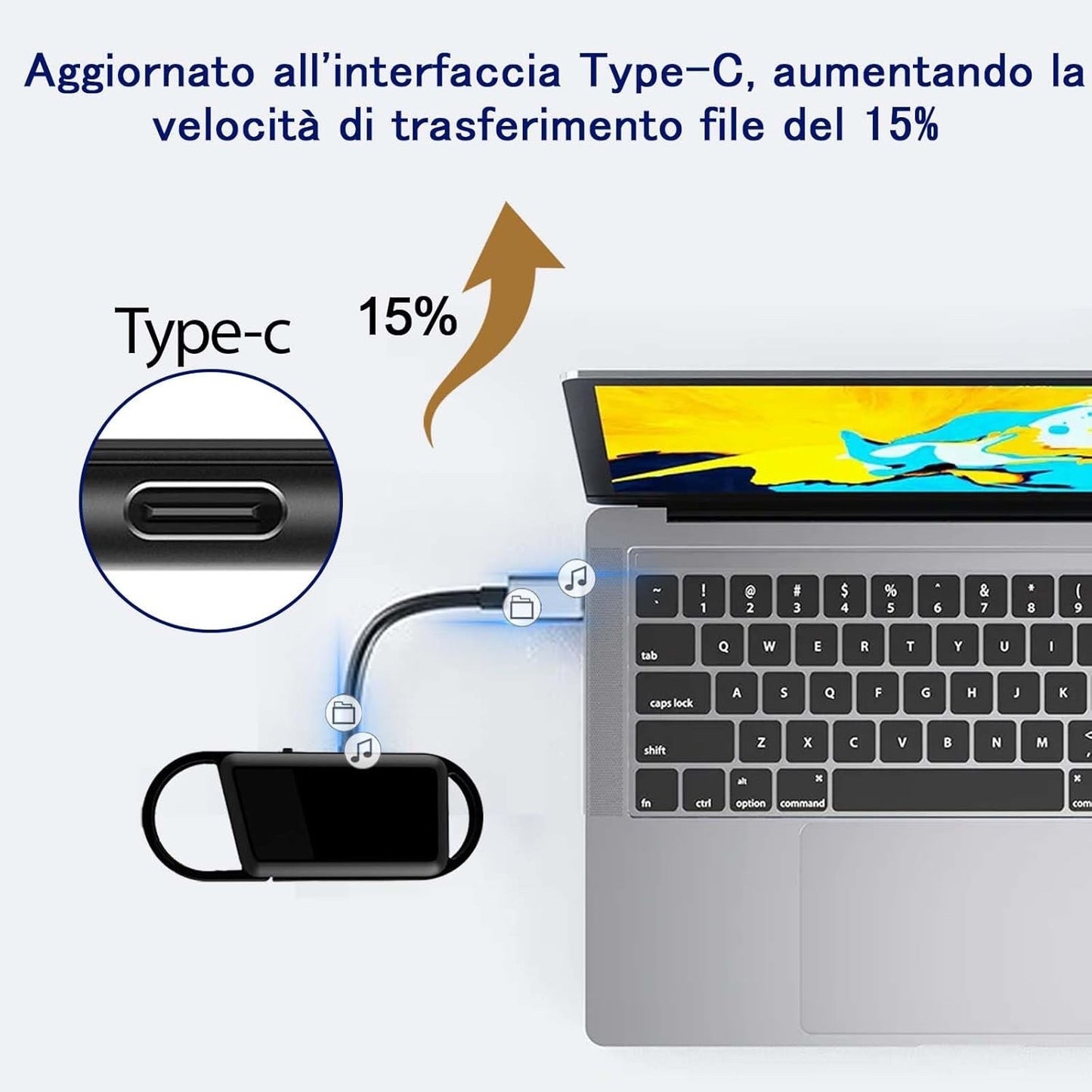 Mini Registratore ad attivazione Vocale con Videocamera HD – Microcamera Nascosta per Sorveglianza Discreta