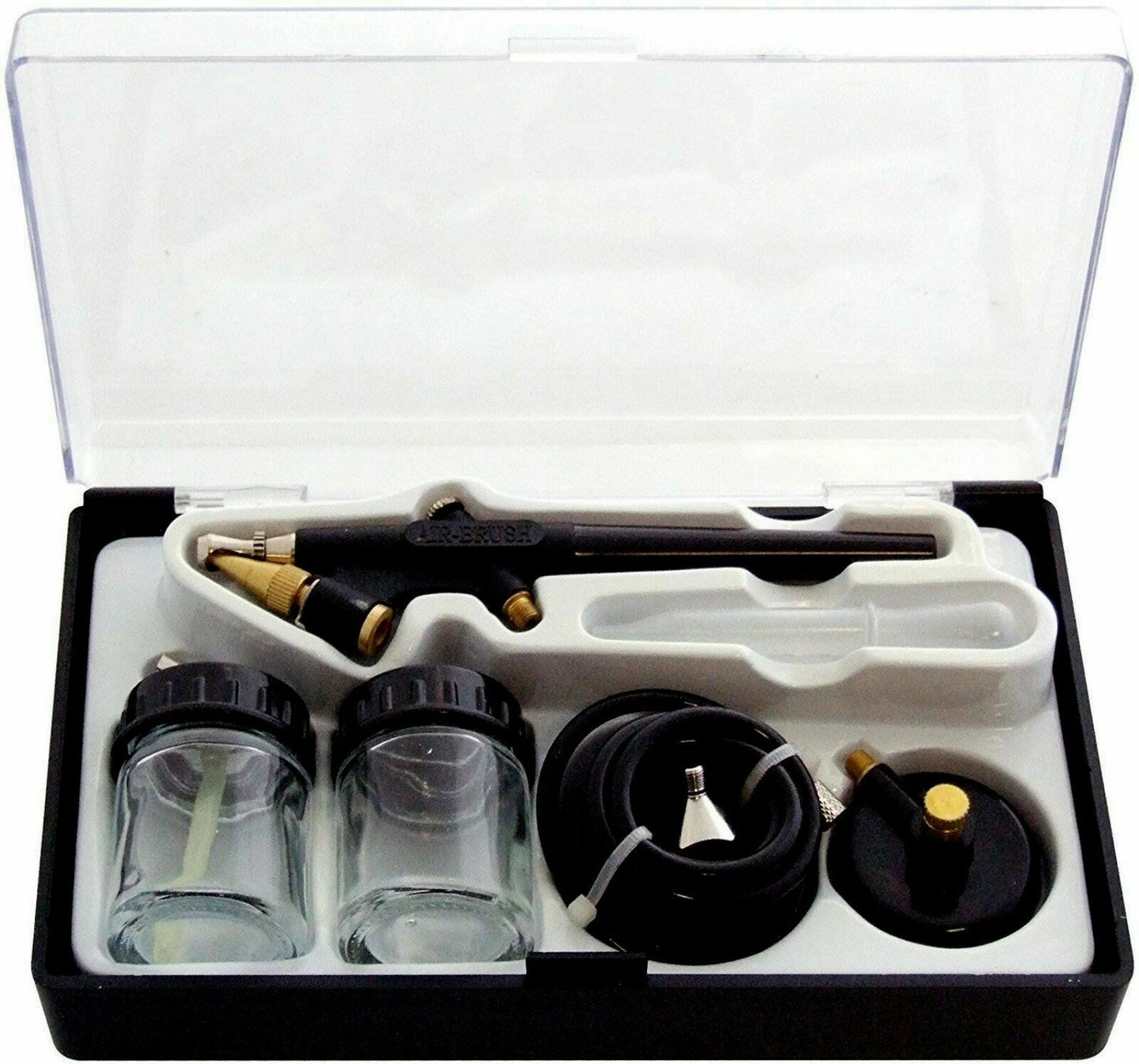 Aerografo Kit professionale air brush doppia azione pittura