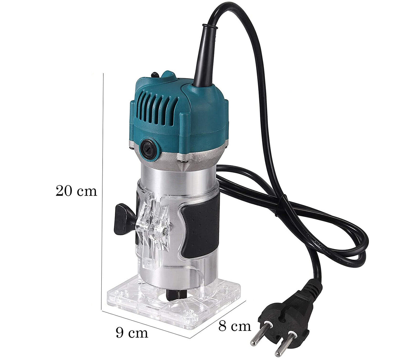 Fresatrice verticale elettrica rifilatrice fresa per legno trimmer 750W