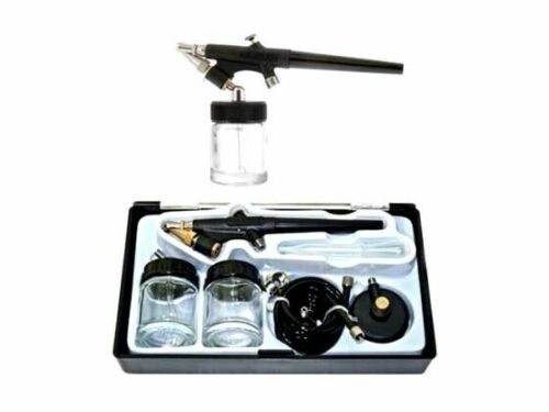 Aerografo Kit professionale air brush doppia azione pittura