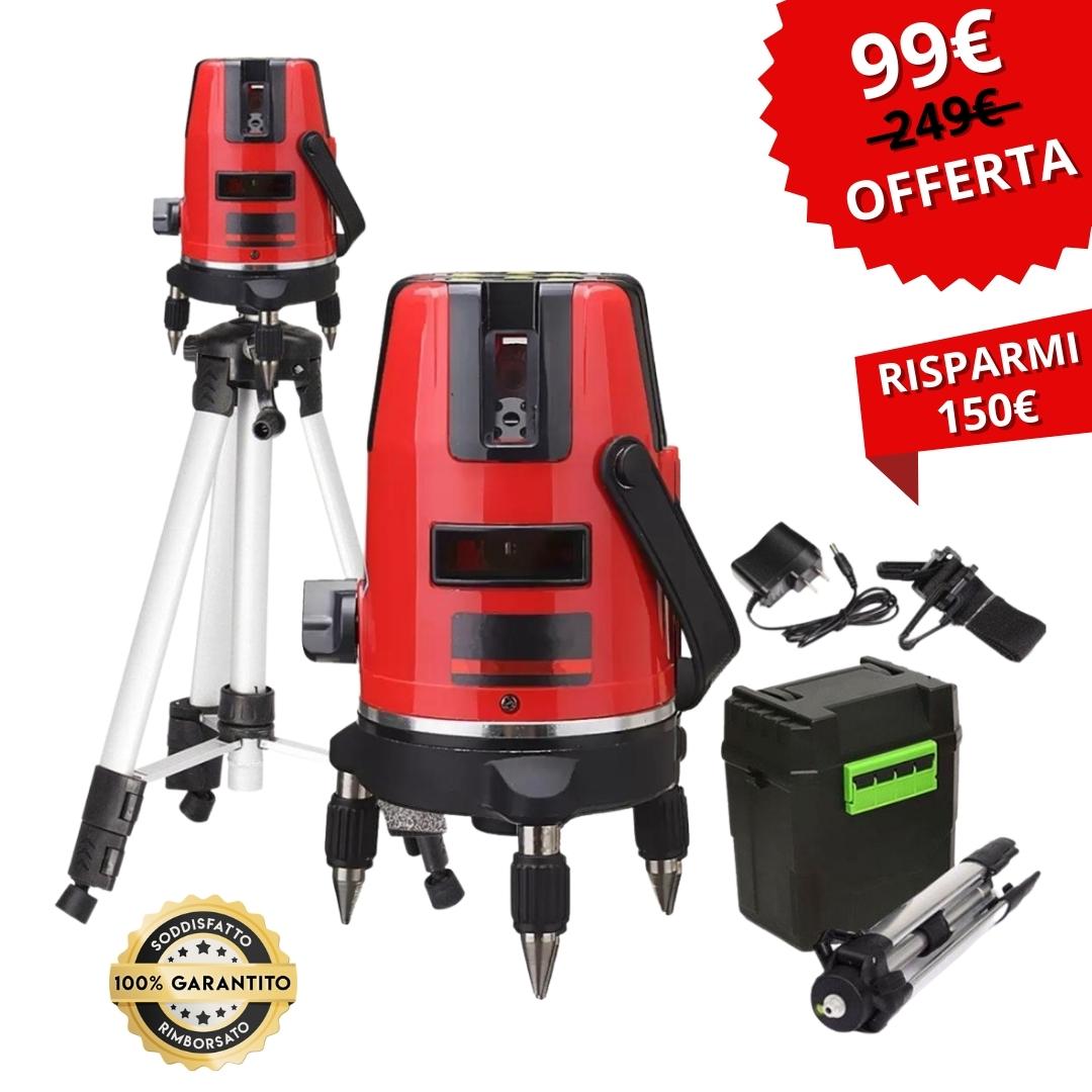 Livella Laser tracciatore autolivellante 360º rotazione